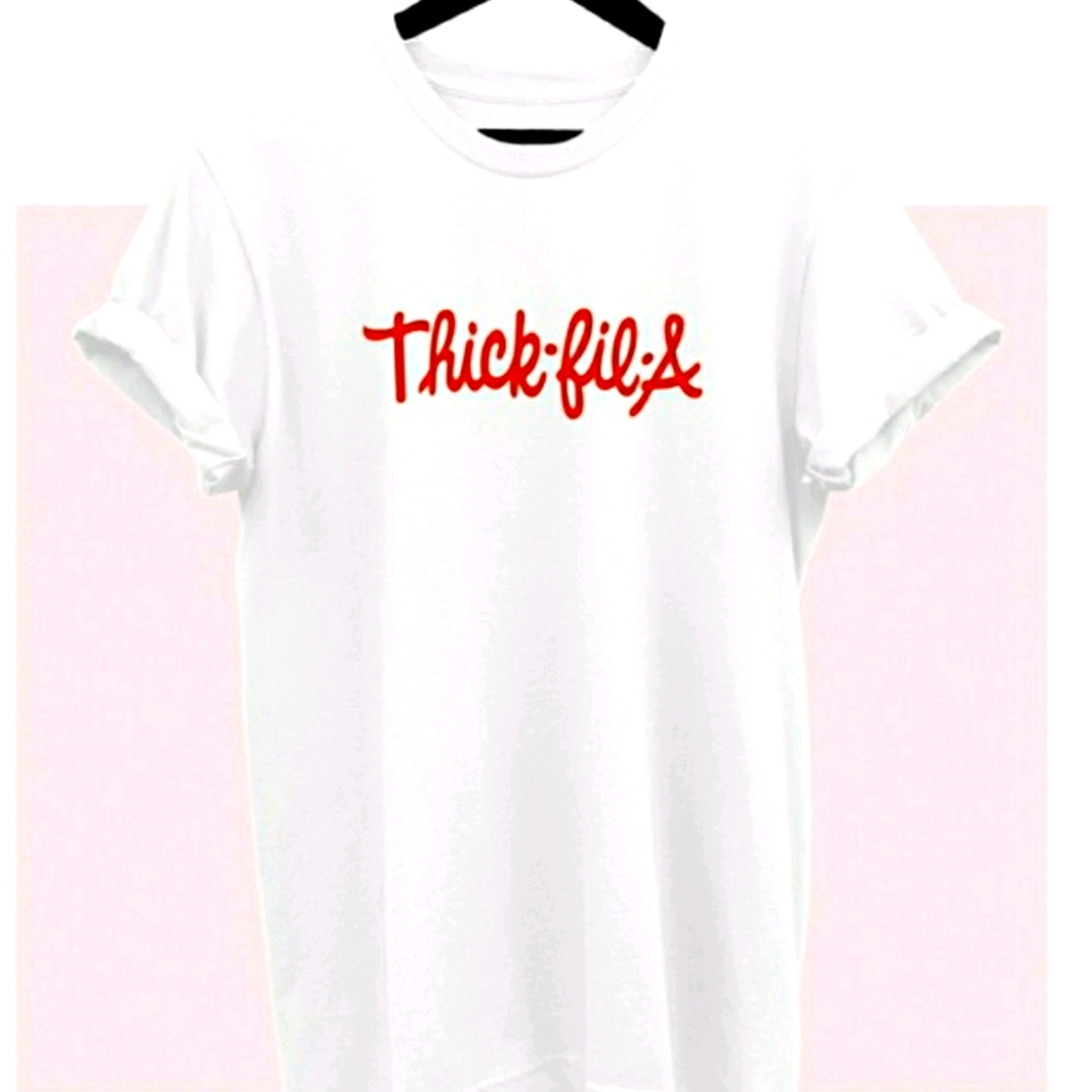 Summer Must Have!!! Thick fil a t-shirt 1-3XL